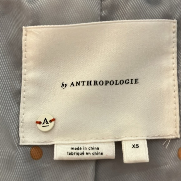 Baby Blue super soft faux fur xs jacket by Anthropology - Picture 3 of 7